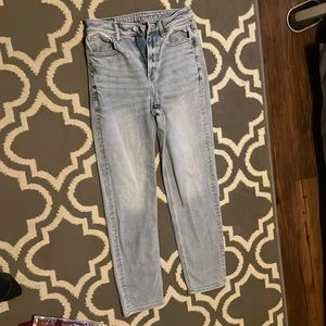 American Eagle No Rip Boyfriend Jeans, Size 2, Stretch